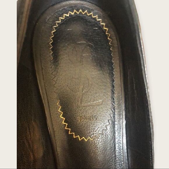YSL Tribtoo Black heels sz 37 - Picture 2 of 10